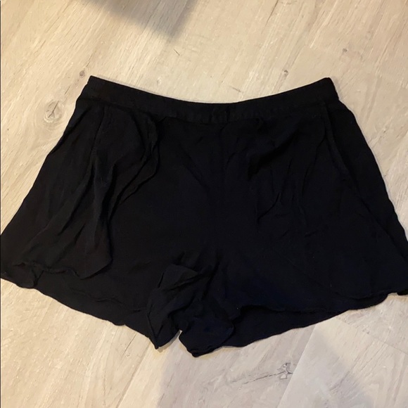 1. STATE Black Flutter Shorts - Picture 2 of 6